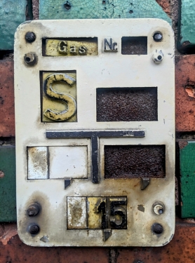 Altes Schild, Eberswalder Straße, Prenzlauer Berg, Berlin, Juli 2024