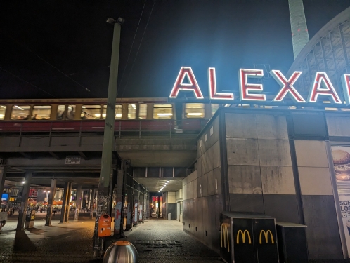 Bahnhof Alexanderplatz, Mitte, Berlin, Mai 2024