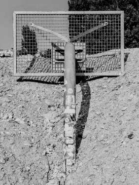 Basketballkorb, Mauerpark, Prenzlauer Berg, Berlin, Juni 2024