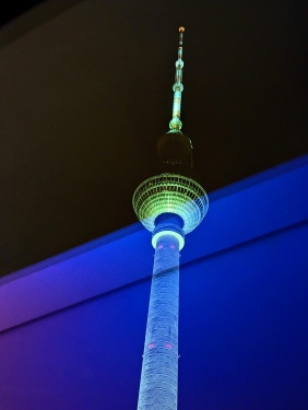 Berliner Fernsehturm, Cubix, Mitte, Berlin, Mai 2024