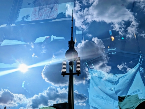 Berliner Fernsehturm, Saturn, Alexanderplatz, Mitte, Berlin, Juni 2024