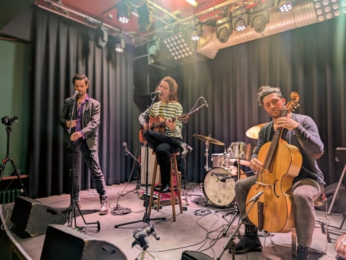 Christoff Raphaël Mortagne (Chrismo), Vero Nouk & Roman Andor, Privatclub, Kreuzberg, Berlin, April 2024