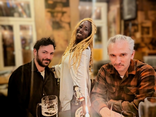 De Cicco, Dvora Davis & Adam Sikora, Speiches Rock & Blues Kneipe, Prenzlauer Berg, Berlin, October 2023