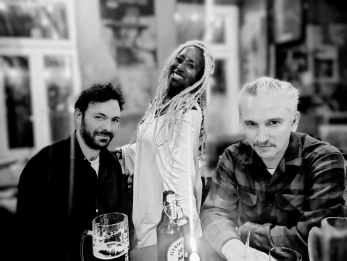 De Cicco, Dvora Davis & Adam Sikora, Speiches Rock & Blues Kneipe, Prenzlauer Berg, Berlin, October 2023