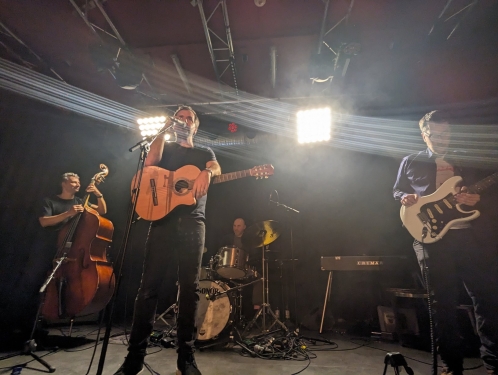 Francois Perdriau, Antoine Villoutreix, Yatziv Caspi & Kalle Zeier, Privatclub, Kreuzberg, Berlin, April 2024