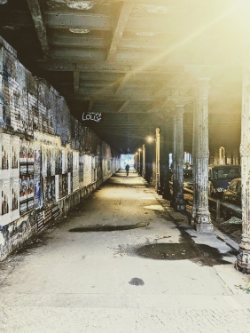 Gleimtunnel, Prenzlauer Berg, Berlin, Oktober 2023