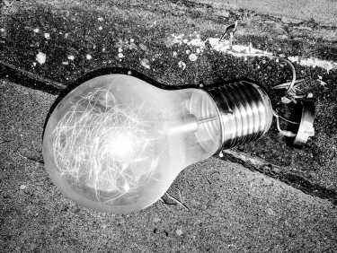 Glühbirnengalaxie, Prenzlauer Berg, Berlin, Februar 2025