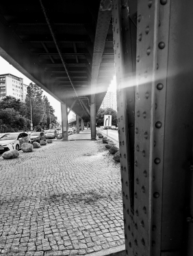 Hochbahn, Skalitzer Straße, Kreuzberg, Berlin, Mai 2024