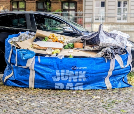 Junk Bag, Schwedter Straße, Prenzlauer Berg, Berlin, Mai 2024