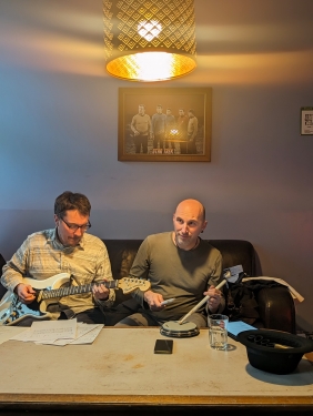 Kalle Zeier & Yatziv Caspi, Privatclub, Kreuzberg, Berlin, April 2024