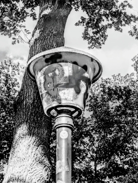 Laterne, Arnimplatz, Prenzlauer Berg, Berlin, Mai 2024