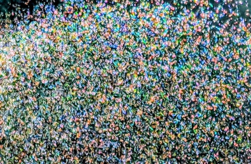 Leuchtende Wassertropfen, Gedenkstätte Berliner Mauer, Mitte, Berlin, Mai 2024