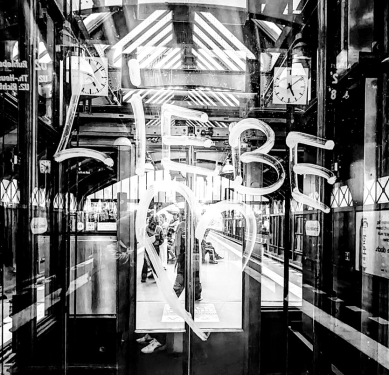 Liebe, U-Bahnhof Eberswalder Straße, Prenzlauer Berg, Berlin, Mai 2024