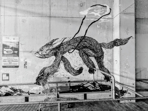 Mural, Urban Canvas Parkhaus Wedding, Gesundbrunnen, Berlin, August 2024