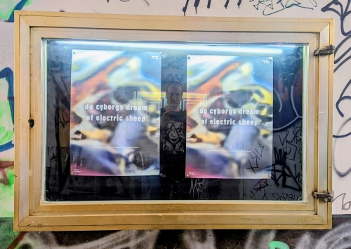 Schaukasten, Ballhaus Ost, Pappelallee, Prenzlauer Berg, Berlin, Mai 2024