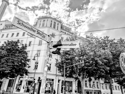 Schuhe, Kastanienallee, Prenzlauer Berg, Berlin, Juni 2024