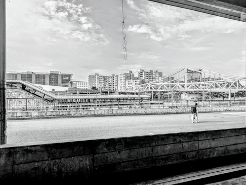 Schulmädchen, Gesundbrunnen Center, Berlin, August 2024