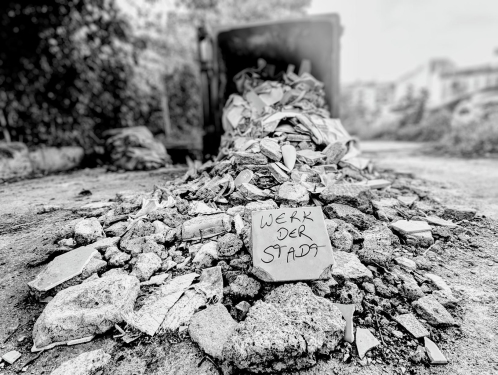 Schuttgletscher, Prenzlauer Berg, Berlin, September 2024