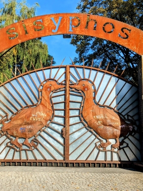 Sisyphos, Rummelsburg, Lichtenberg, Berlin, Oktober 2023