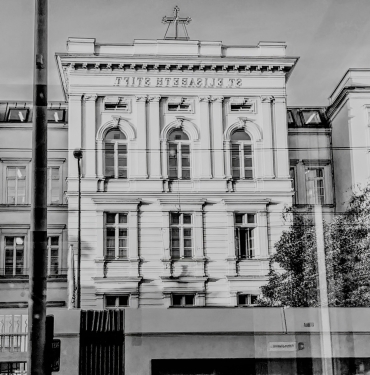 St. Elisabeth Stift, Eberswalder Straße, Prenzlauer Berg, Berlin, Juni 2024