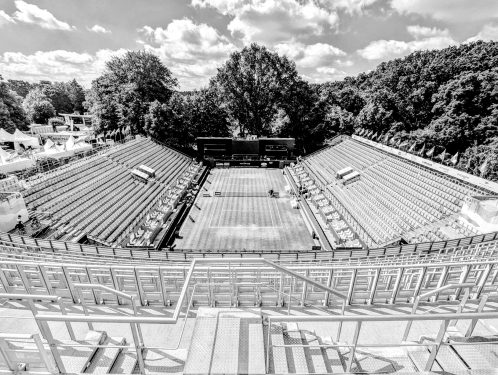 Steffi-Graf-Stadion, Grunewald, Charlottenburg-Wilmersdorf, Berlin, Juni 2024