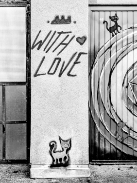 Stencil, Kastanienallee, Prenzlauer Berg, Berlin, August 2024