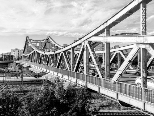 Swinemünder Brücke, Gesundbrunnen Center, Gesundbrunnen, Berlin, August 2024