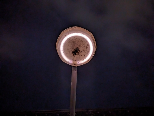 Laterne, Swinemünder Brücke, Gesundbrunnen, Wedding, Oktober 2023_2