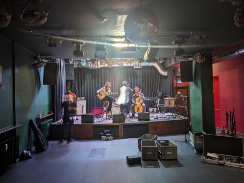 Thomas Künzel, Vero Nouk, Florent Chaintiou & Roman Andor, Privatclub, Kreuzberg, Berlin, April 2024