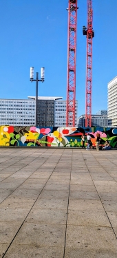 Urban Art, Alexanderplatz, Mitte, Berlin, Juni 2024