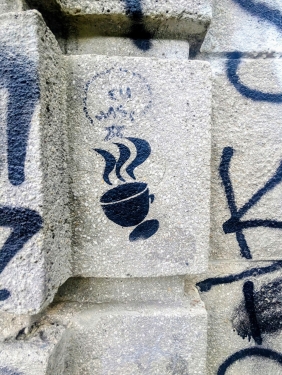 Stencil, Bösebrücke, Prenzlauer Berg, Berlin, Mai 2024