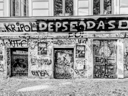 Urban Art, Oderberger Straße, Prenzlauer Berg, Berlin, Juni 2024