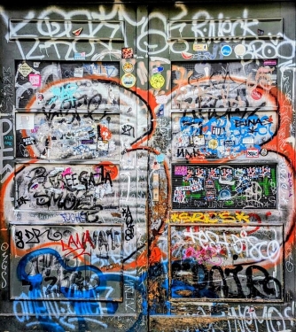 Urban Art, Oderberger Straße, Prenzlauer Berg, Berlin, Juni 2024