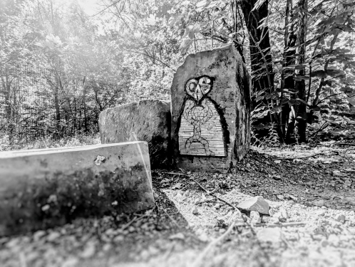 Urban Art, Park am Nordbahnhof, Mitte, Berlin, Juli 2024