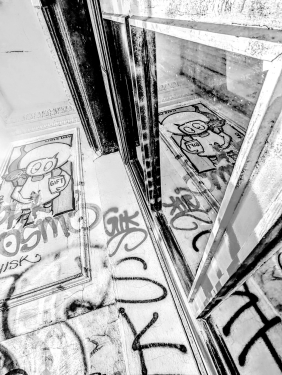 Little Lucy, El Bocho, Paste-up, Wörther Straße, Prenzlauer Berg, Berlin, Juni 2024