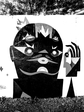 WESR, Mural, North Side Gallery, Mitte, Berlin, Mai 2024